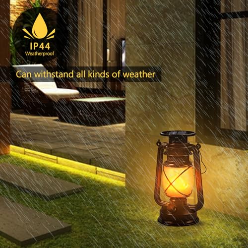 Illuminate Your Outdoor Oasis: The Ultimate Review of Dancing Flame Solar Lanterns for Every Setting!