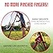 Rukket 4x7 Pitch Back Baseball/Softball Rebounder PRO, Pitching and Throwing Practice Partner, Adjustable Angle Pitchback Trainer