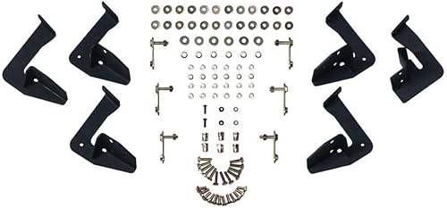 Miniatura 5 de Westin 56-132552 HDX Barras Nerf de acero inoxidable para Tundra CrewMax 2007-2021 Par negro texturizado