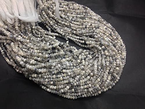 Opale dendritique 3-4mm pour fabriquer des bijoux personnalisés fins