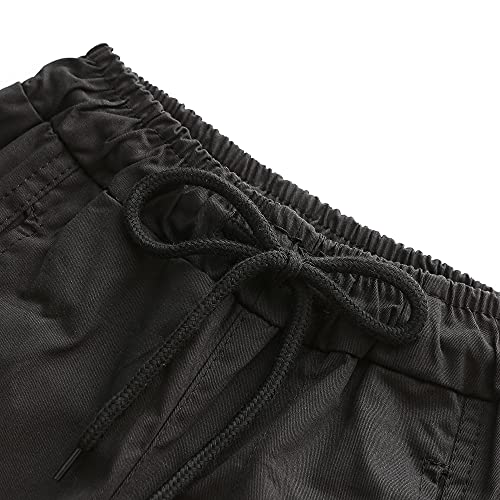 Image of CHENXIN Girls Cotton Jogger Cargo Pants for 4-12 Years