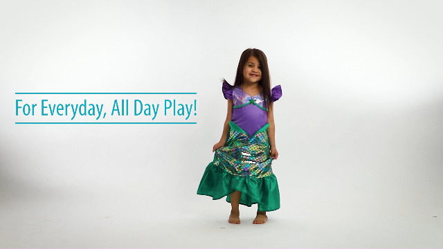 little adventures mermaid dress Purple Sparkle Mermaid