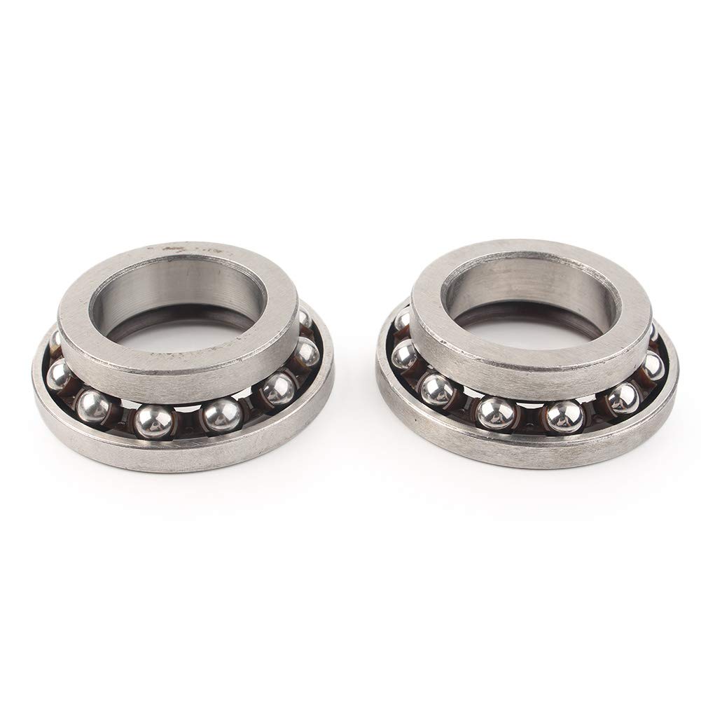 Bacar Bearings Steering Stem Motorbike Bearing Kit for Yamaha YZF-R1 1998-2017, YZR-R6 1999-2017, for Fazer FZ1 FZ1S FZ1N FZ1000 2006-2015, FZ8 FZ8N FZ8S 2011-2013