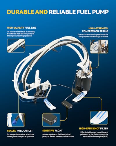 Image of PHILTOP Electric Fuel Pump Assembly FG1722 Fit for Land Rover Range Rover