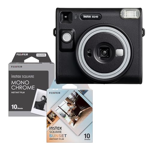 Accesorios Para Cámaras, Camera instax Paquete Square SQ40 + 20 Fotos