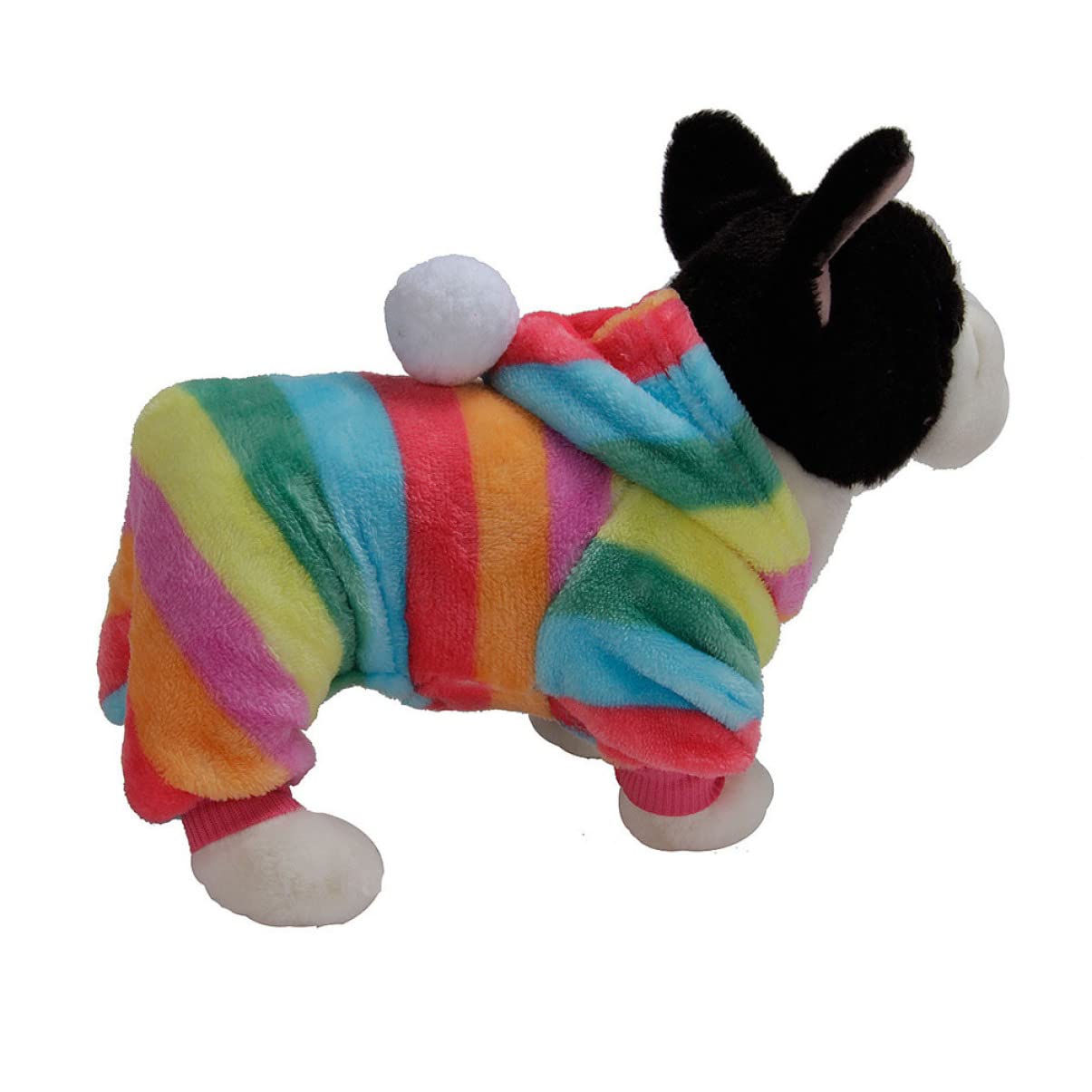 FRCOLOR Felpa con Cappuccio Cani 3 Pz Abbigliamento Camicia Banda Vestito per Cani
