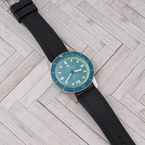 Image of StrapHabit Quick Release Rubber Watch Strap Band FKM 20mm 22mm 24mm