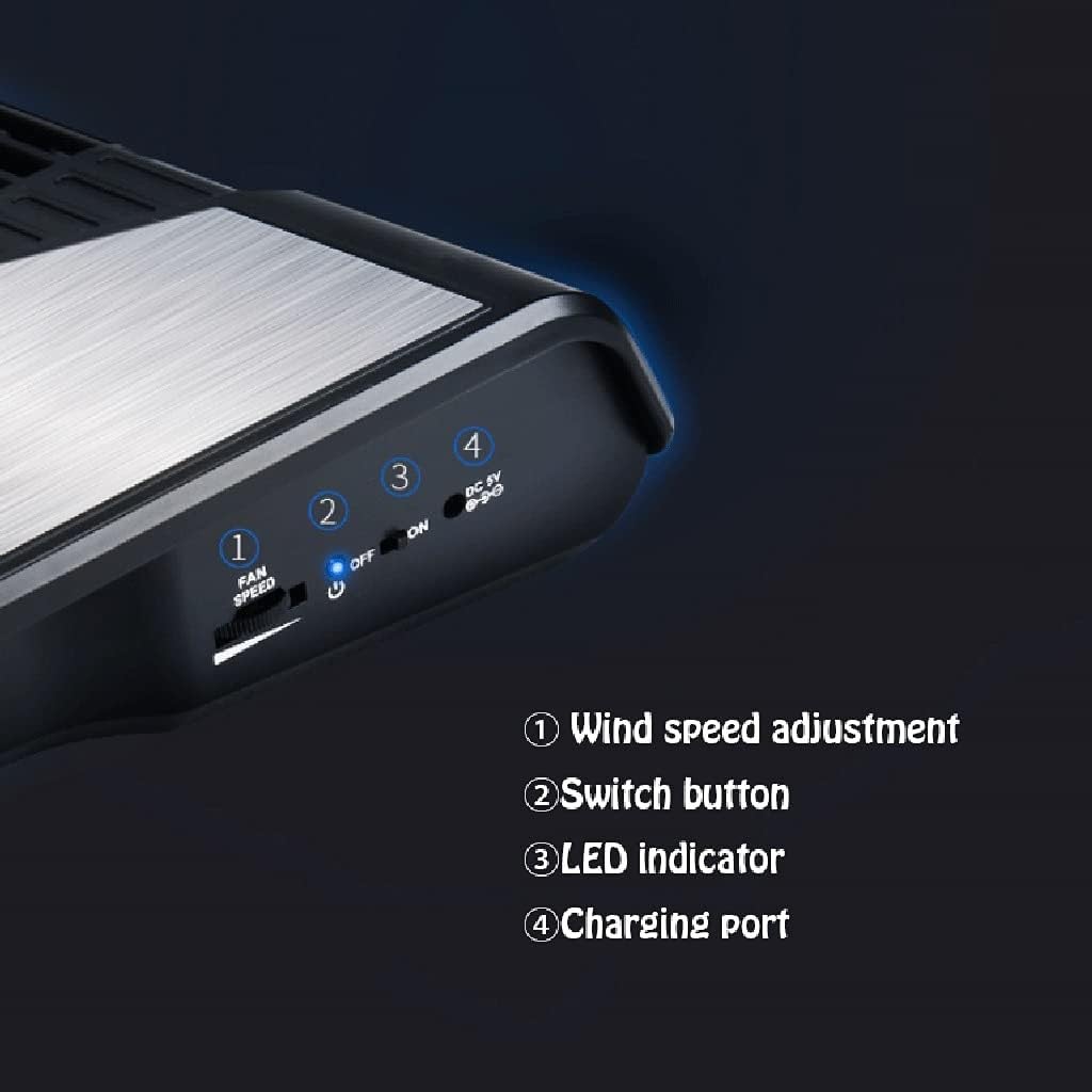 raffreddatore notebook ventole per pc portatile Ventola di raffreddamento per laptop Dispositivo di raffreddamento per laptop da gioco portatile