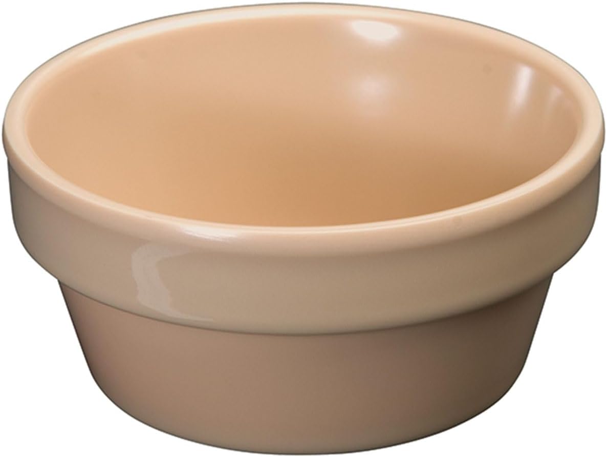 Winco 4oz Melamine Sauce Cups, Tan
