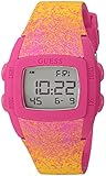 Gehäusedurchmesser: 36 mm GUESS Damen-Armbanduhr, Quarz, Gummi und Silikon, Farbe: Pink (Modell: U0943L2)