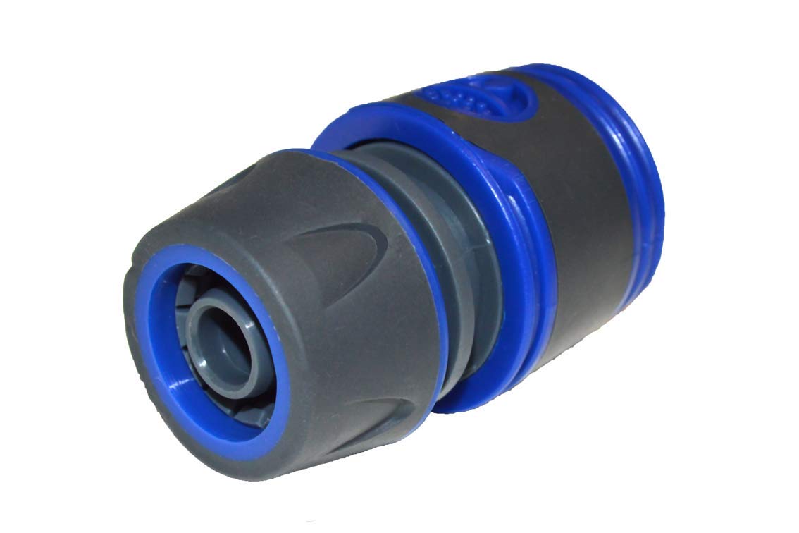 S&M 553042 553042 - Tubo Blu Rinforzato Blue Garden con Accessori (irrigazione e connettori) Rotolo 15 m Ø15 Interno x Ø20 mm (Diametro Esterno) Antipiega