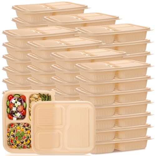 LemonRoad 50 Sets Meal Prep Containers with Lids