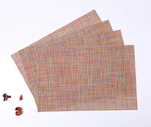 PlacematsPlacemats-for-Dining-TableHeat-Resistant-Placemats-Washable-PVC-Table-MatsKitchen-Table-mats-Set-of-4