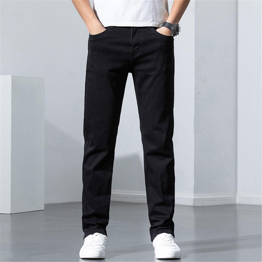 Vogrtcc Jeans Dritti da Uomo Pantaloni da Uomo in Denim