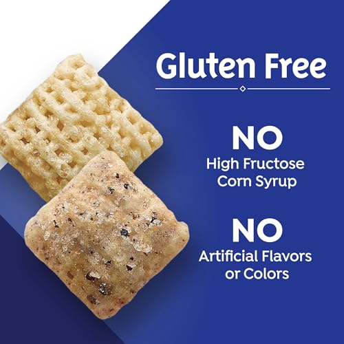 Image of Blueberry Chex Cereal, Gluten Free Breakfast Cereal, Made with Whole Grain, 12 oz