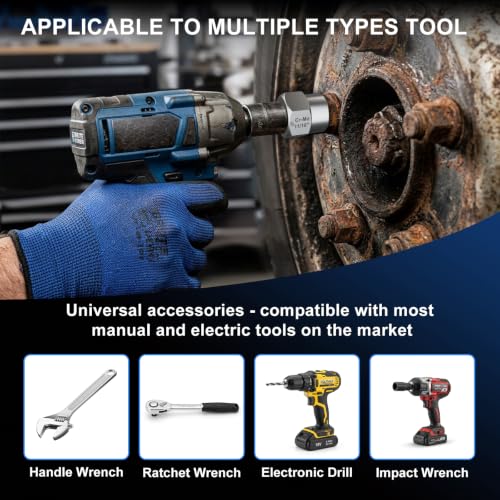 STREBITO Bolt Extractor Kit, 16PCS Cr-Mo Steel Bolt Extractor Scoket Set - image 4