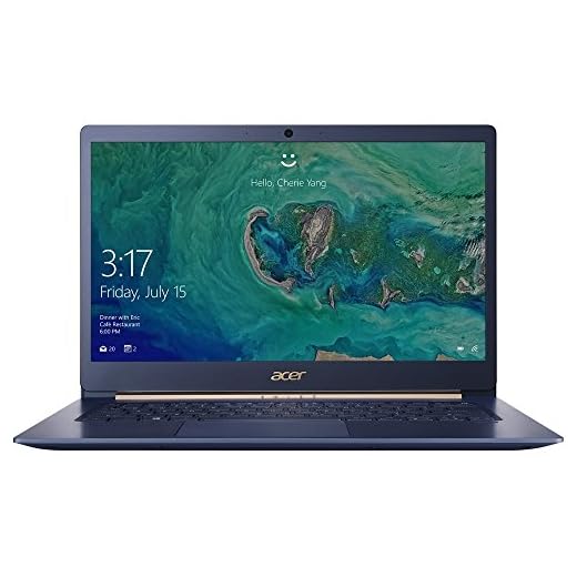 Acer Swift 5, 14" Full HD Touch, 8th Gen Intel Core i7-8550U, 16GB LPDDR3, 512GB SSD, Windows 10, SF514-52T-82WQ