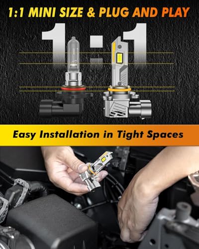 Image of Termitor Upgraded 9012 /HIR2 Light Bulb, 100,000LM 12X Brighter Light Bulb
