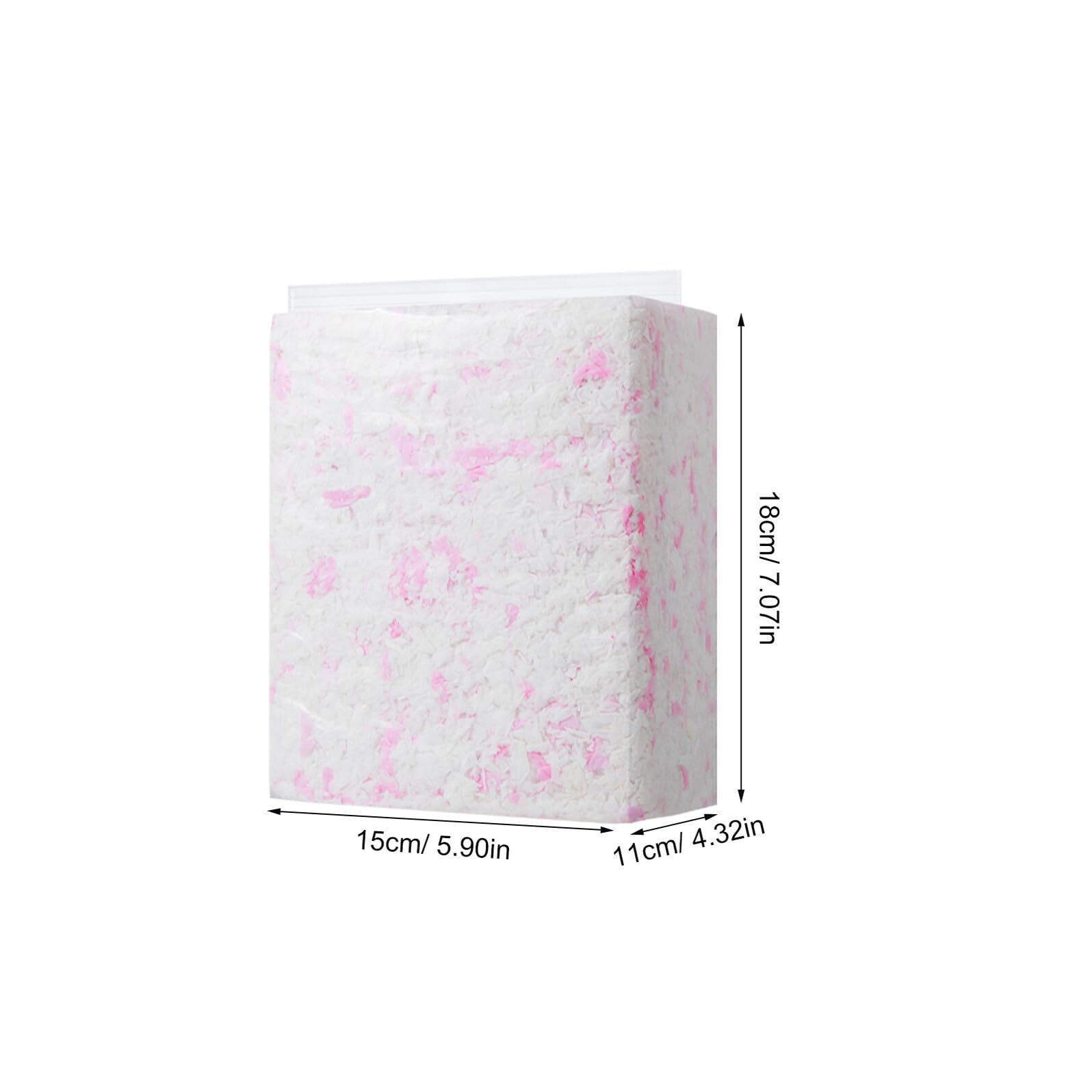 Mobestech Lecho para Hámster y Roedores 3 Bolsas de Algodón Natural sin Polvo y Absorbente Cama Transpirable para Jaulas de Pequeños Animales Adecuado para Conejos Jerbos y