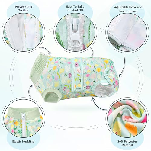 Image of Lukovee Recovery Suit for Dogs, Female Male Spay Neuter Post Surgery Suit