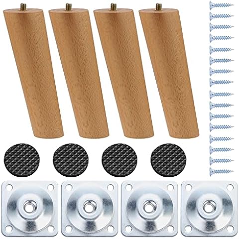 AUF SHEENO Wooden Furniture Legs Set Cover