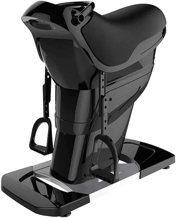 Intsupermai Electric Horse Riding Machine, Indoor Abdominal Trainers, Fitness Equipment, Black - View #4
