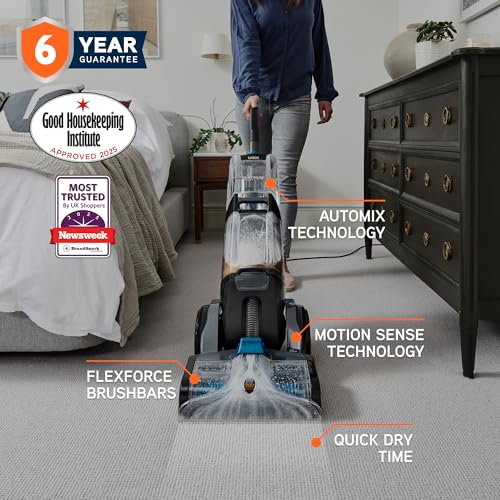 Vax Platinum SmartWash Carpet & Upholstery Cleaner 1200W - Image 2