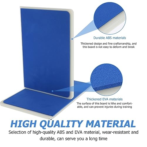 INOOMP Karate Taekwondo Martial Arts Karate Board For Breaking, Rebreakable Board Martial Arts, Karate Breaking Board, Board Breaking For Taekwondo (Sky- blue 8mm) - Image 2