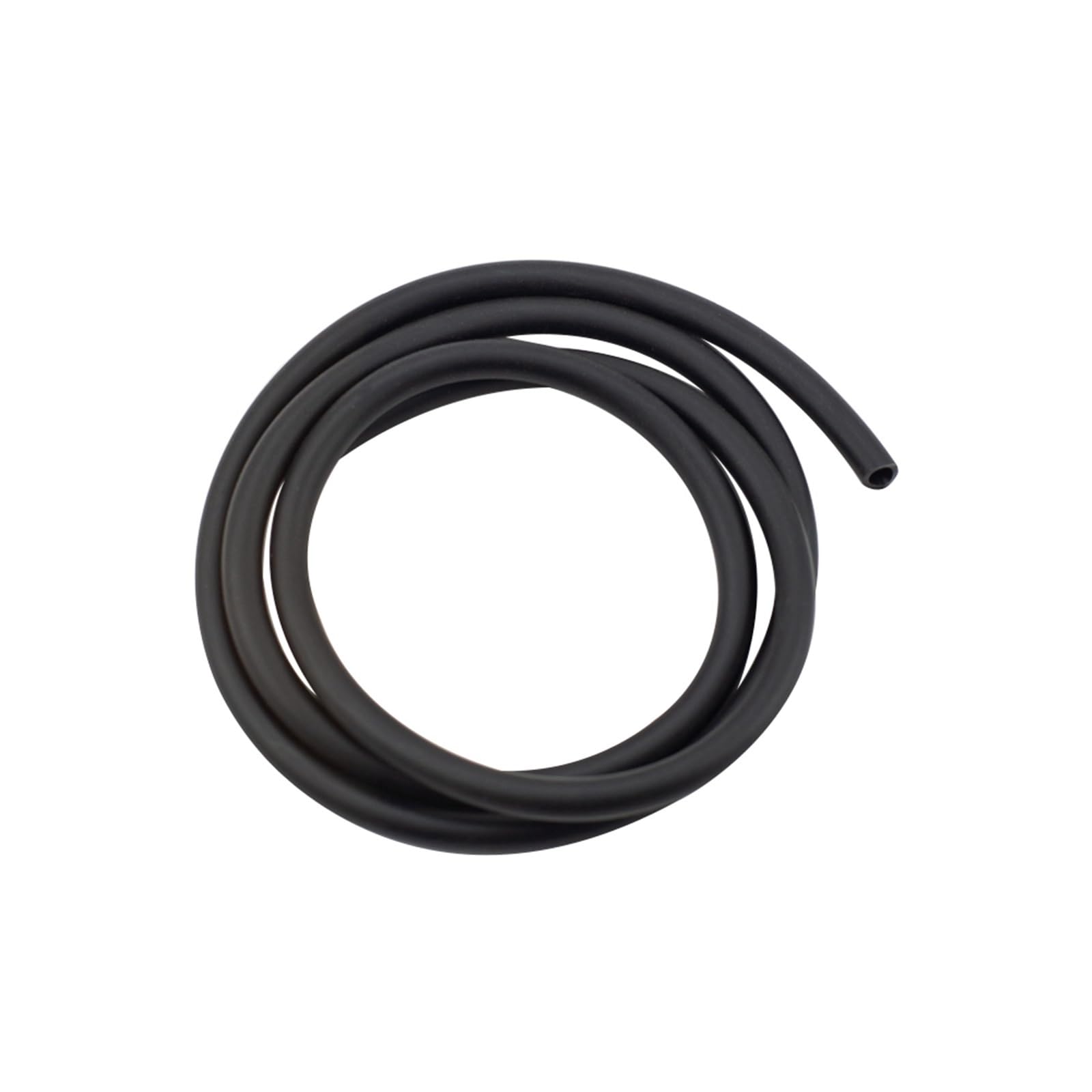 flexiable rubber Temperature Resistant Rubber Soft Tube Petrol Fuel Line Hose gas Oil Pipe Motorcycle Accessories Hose Rubber Oil Pipeline drain elastic (Color : Black)