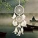 Dream Catcher Decor, Marsway 2016 Creative India Style Dreamcatcher With Feather Wall Hanging Hanging Ornament Craft Gift White