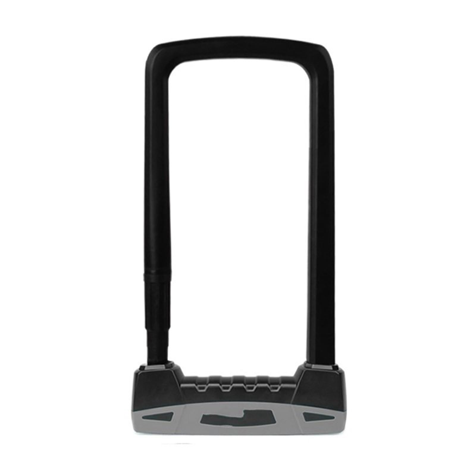Hydbcnp Et500-L-Gray Motorcycle Handlebar Lock U Lock Anti-Theft Steel Cable Security Accessories Heavy Duty Mtb Road U-Lock Motorbike Lock Security(Et500-L-Gray)