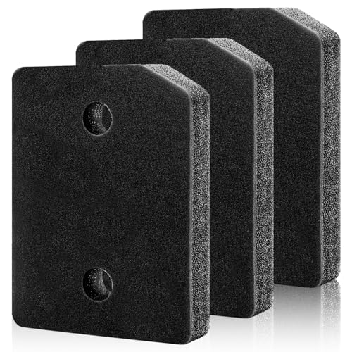 Scienraise 3 Stück 9164761 Sockelfilter passend für Miele Trockner T1 Wärmepumpentrockner TEB155WP TCE635WO TMG840WP TWF640WP TWL680 PDR507HP 8861WP, Fein-Grob, 207 x 157 x 30mm