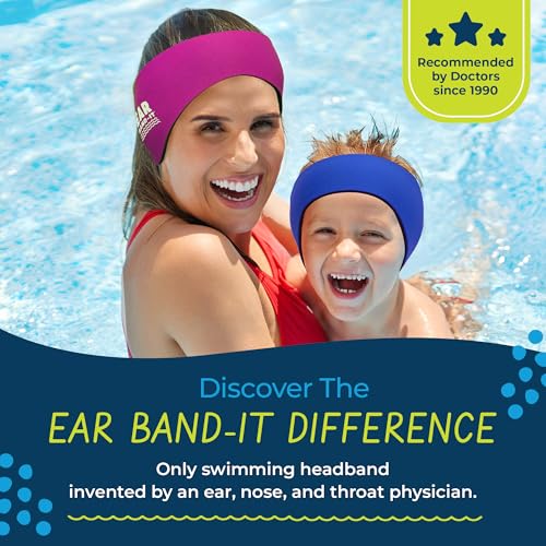 image for Earvolution Ear Band-It Original Swimming Headband for Kids/Adults - I