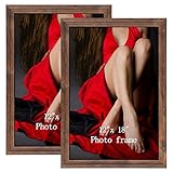 Calenzana 12x18 Poster Picture Frames Rustic Distressed Photo Frame 12 x 18 Set, Wall Hanging, 2...