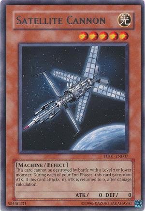 Amazon.com: YU-GI-OH! - Satellite Cannon (SDCR-EN012) - Structure Deck:  Cyber Dragon Revolution - 1st Edition