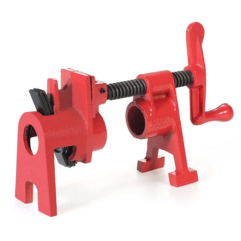 Lot de 4 colliers de serrage pour travail du bois, 8 pièces, ensemble d'outils de serrage pour établi en bois et métal ensemble de serrage de menuiserie pour le travail du bois