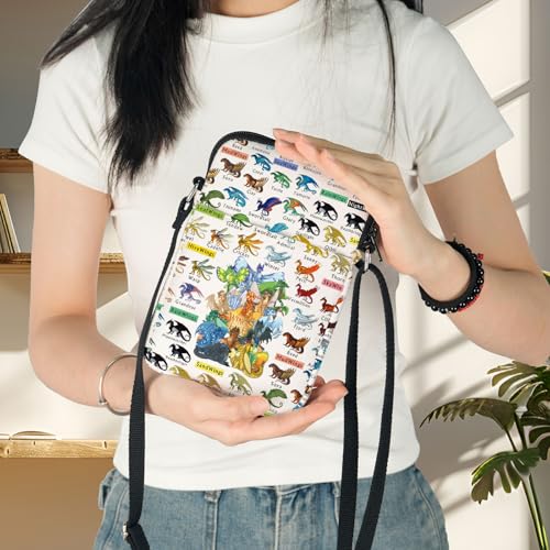 BWWKTOP Dragon Crossbody Bag Wing Dragon Darkstalker Gift Wings Dragon Tribes Novel Shoulder Bag Dragon Tribes2