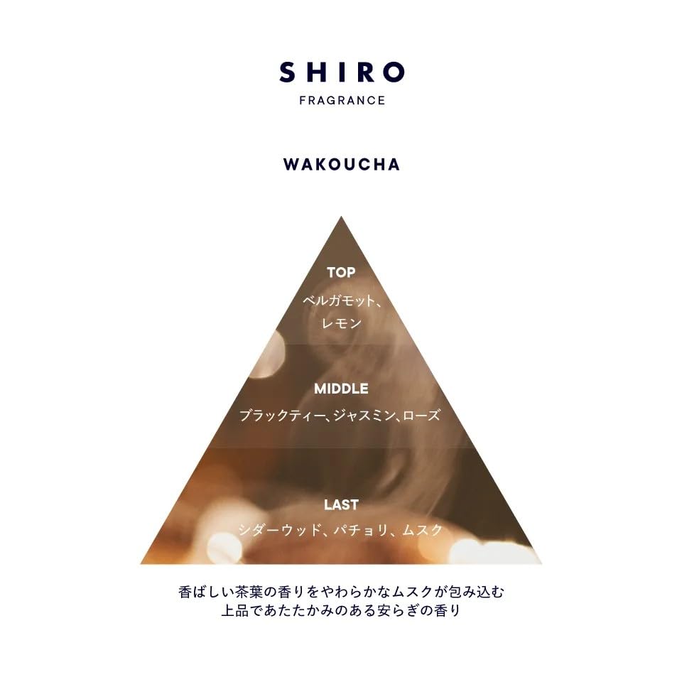 Amazon | shiro WAKOUCHA EAU DE PARFUM 和紅茶 オードパルファン 40mL