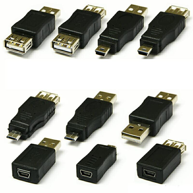 Amazon.co.jp: BabbleCom 変換 アダプタ コネクタ OTG USB A miniUSB