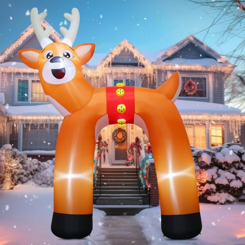 COMIN Reindeer Archway Inflatables Delight