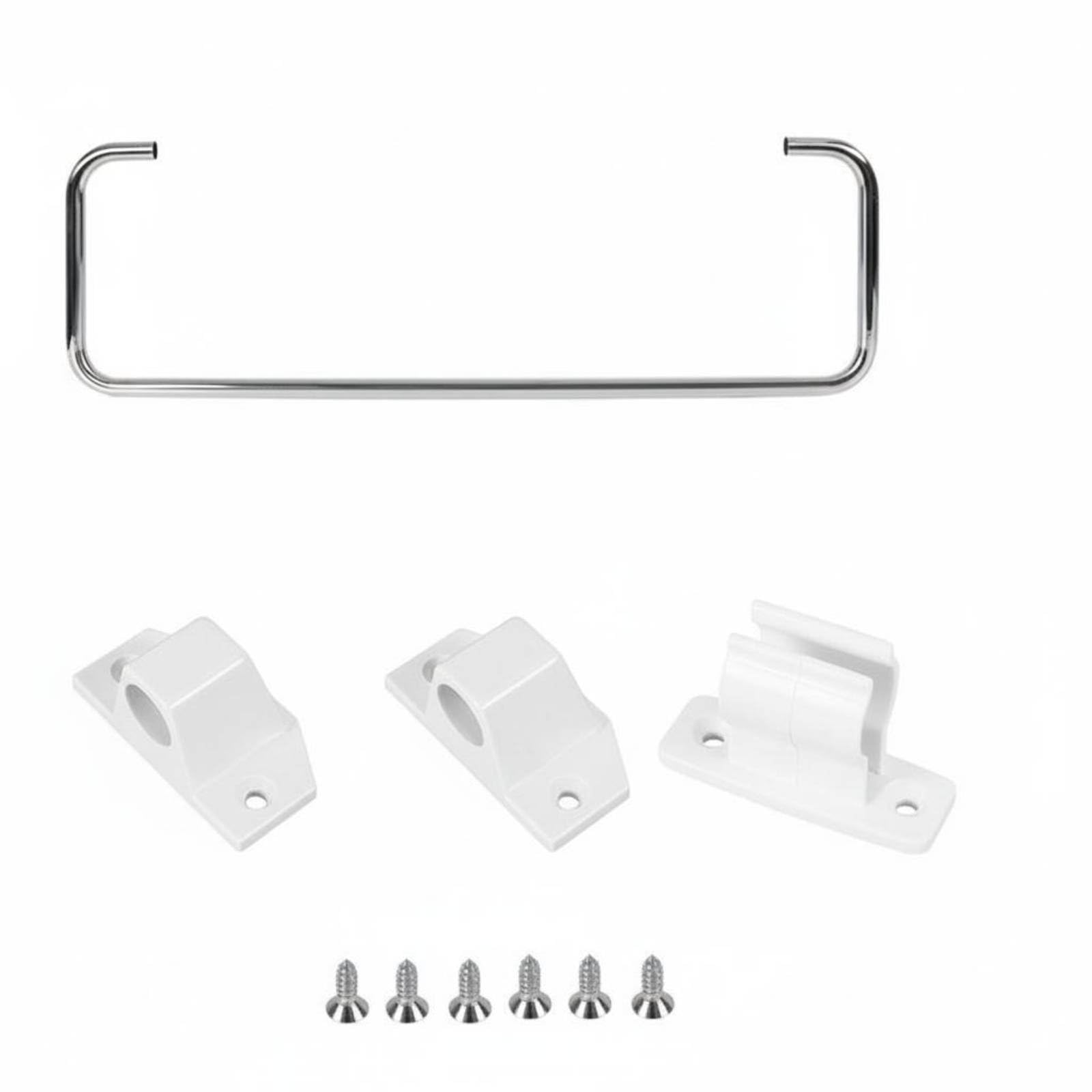APIRILY Easy Installation Retractable Towel Bar Space Saving RV Clothes Drying Rack Multi-Purpose Foldable Ceiling Clothes Hanger Heavy Duty for Campers, Tiny Home, Boat, Rv Clothes Rack-image-13