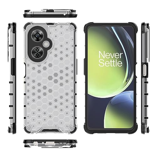 Image of Glasgow Back Case Cover Designed for [ OnePlus Nord CE 3 Lite 5G ] (Stylish Look | Shock Proof) - Transparent