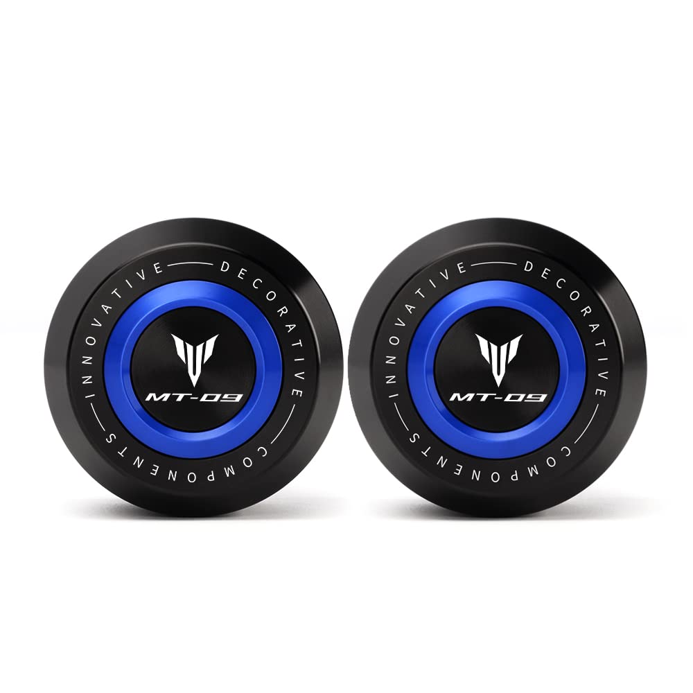 Modeer Compatible avec Ya.maha MT-09 FZ-09 2014-2024 MT09 SP/Tracer Cadre de moto Anti-collision Protection contre les chutes Slider Crash mt 09 tracer fz09 Accessoires (bleu)