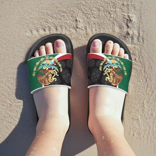 Kids Open Toe Slide Sandals for Boys Girls Comfortable Indoor & Outdoor Shower Slippers Patriotic Shoes for Kids4