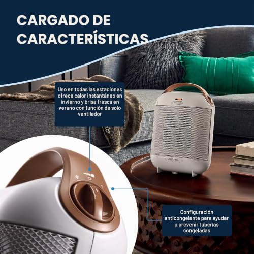 Opiniones y reviews de Calentador Electrico Portatil los mejores 5. 10 Calentador Electrico Portatil marca De'Longhi (2)