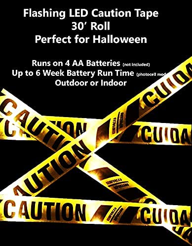 Ps Direct Lighted Yellow Caution Tape With Flashing Led Lights Weatherproof Tear Resistant English And Spanish For Police Use Danger Zones Crime Scenes Or Generic Barricades Pack Of 1 Amazon Com Industrial Ps Direct Lighted Yellow Caution Tape With Flashing Led Lights Weatherproof Tear Resistant English And Spanish For Police Use Danger Zones Crime Scenes Or Generic Barricades Pack Of 1 Amazon Com Industrial