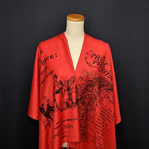 Universal Zone Pride and Prejudice by Jane Austen Shawl Scarf Wrap4