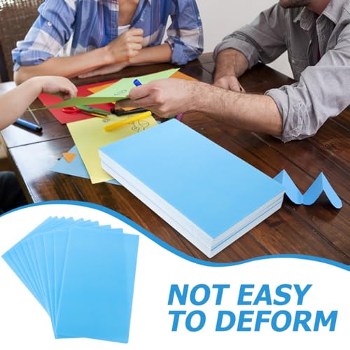 VILLCASE 10pcs Blue Foam Board, 8 x 12 inch 4mm Foam Sheets for DIY Crafts Mounting Paintings Prints Display Presentation Classroom Art Projects - Image 6