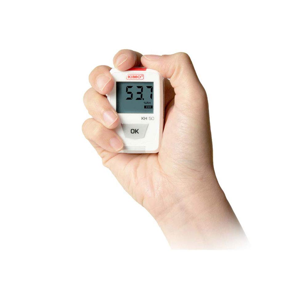 Kimo KH50 Temperature and Humidity Data Logger (Temperature: -40 to 85°C & Humidity: 0 to 100% RH) for Food Industry, Pharmaceuticals, Warehouse by INSTRUKART 3