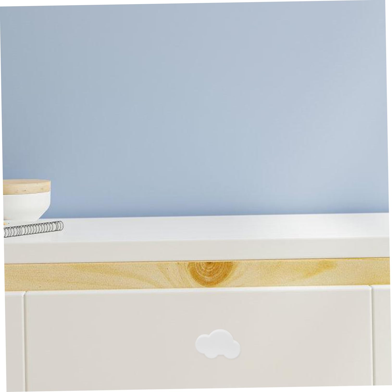 Angoily 6pcs Decorative Soft Rubber Dresser Knobs for Boys and Girls Creative Design Drawer Handles Easy to Install